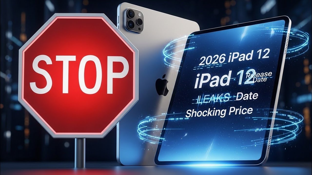 STOP Waiting for 2026 iPad 12 Release Date LEAKS Suggest Shocking Price