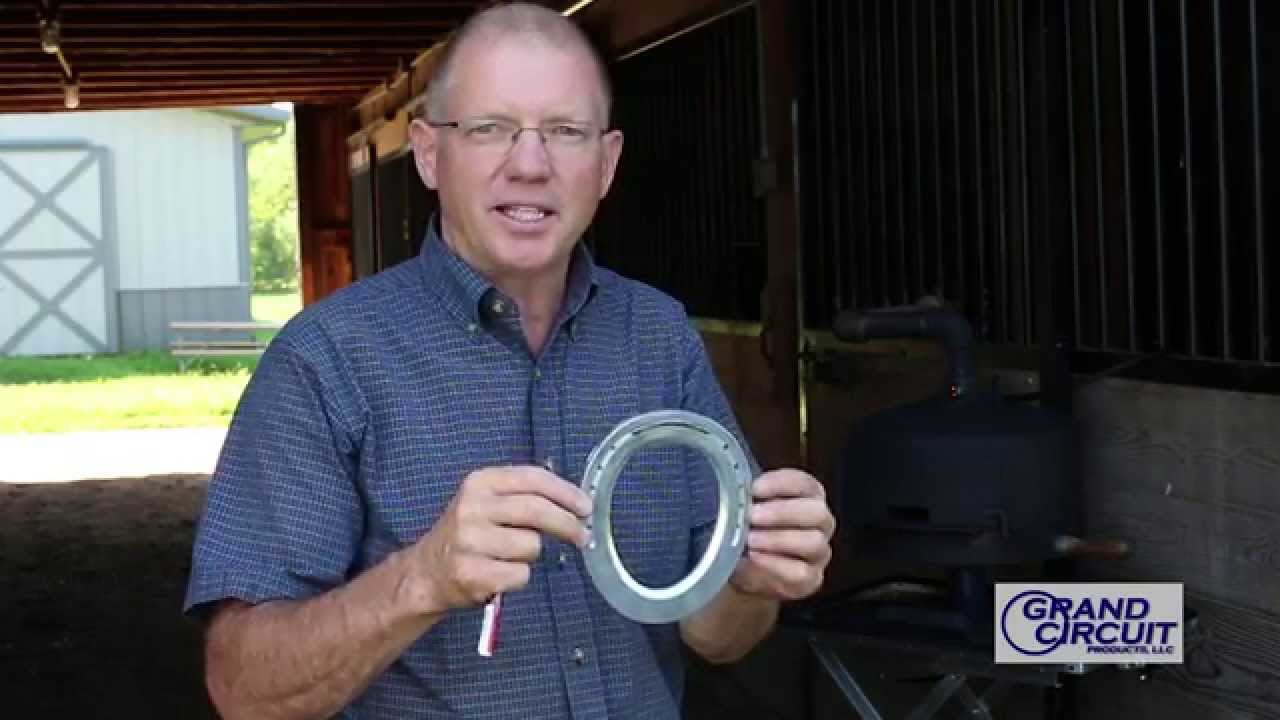 Heating and Reshaping Aluminum Horseshoes