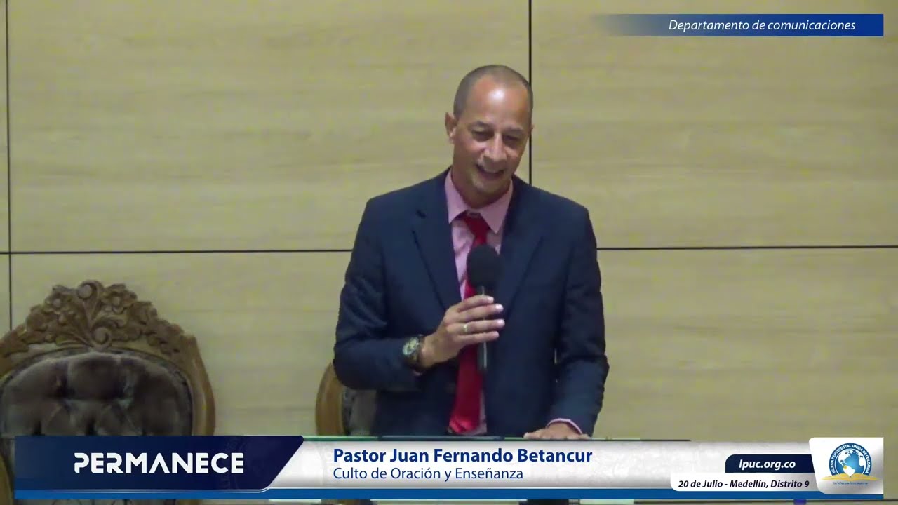 Susténtame según tu palabra / Pastor: Juan Fernando Betancur / Marzo 20 de 2024.