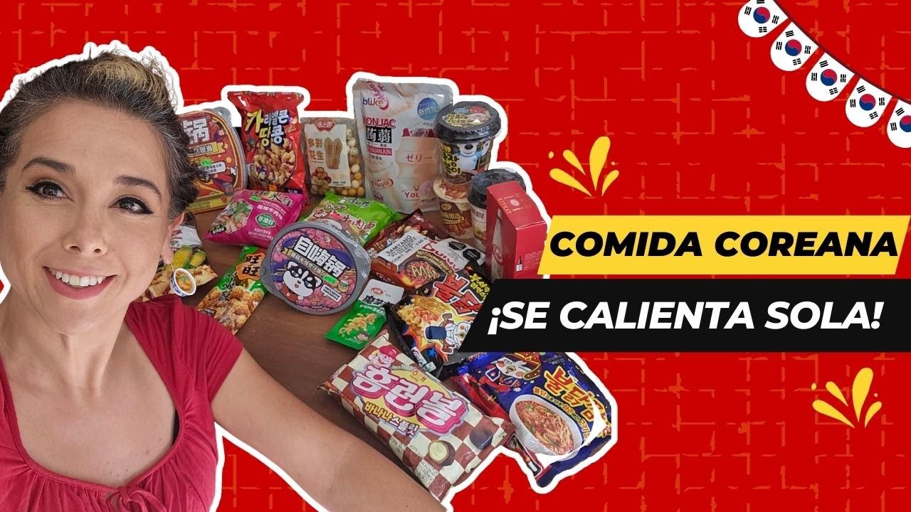 COMIDA COREANA QUE SE CALIENTA Y SE COCINA SOLA? Marisolpink