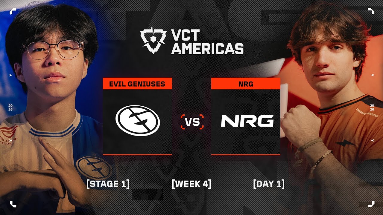 EG vs. NRG - VCT Americas Stage 1 - Week 4 Day 1