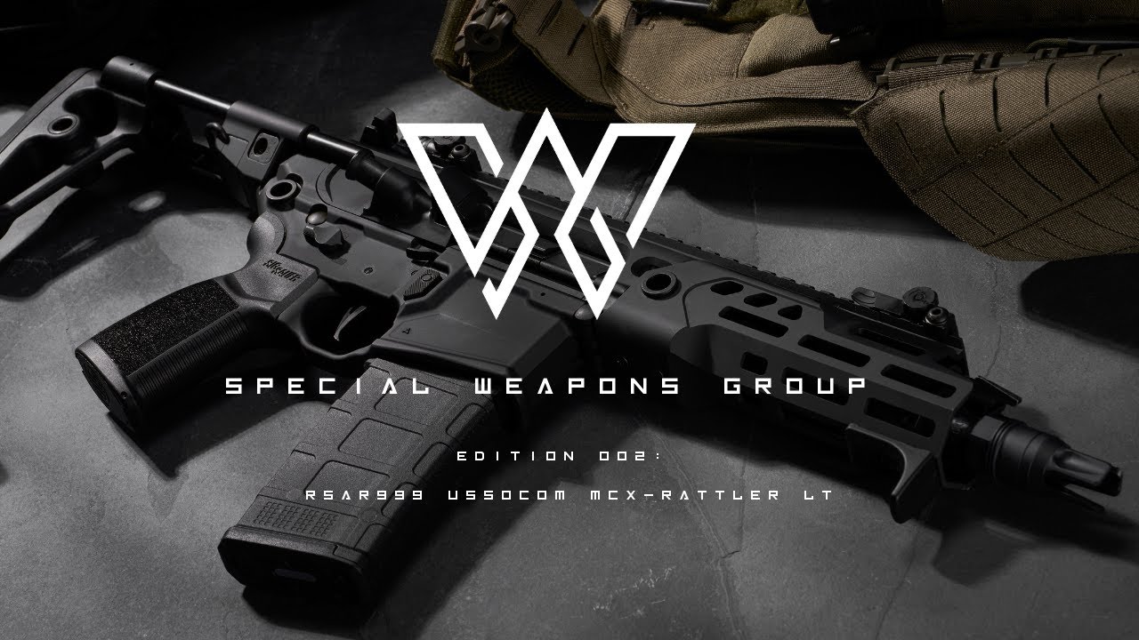 Special Weapons Group Edition 002 RSAR999 USSOCOM MCX-RATTLER LT | SIG SAUER