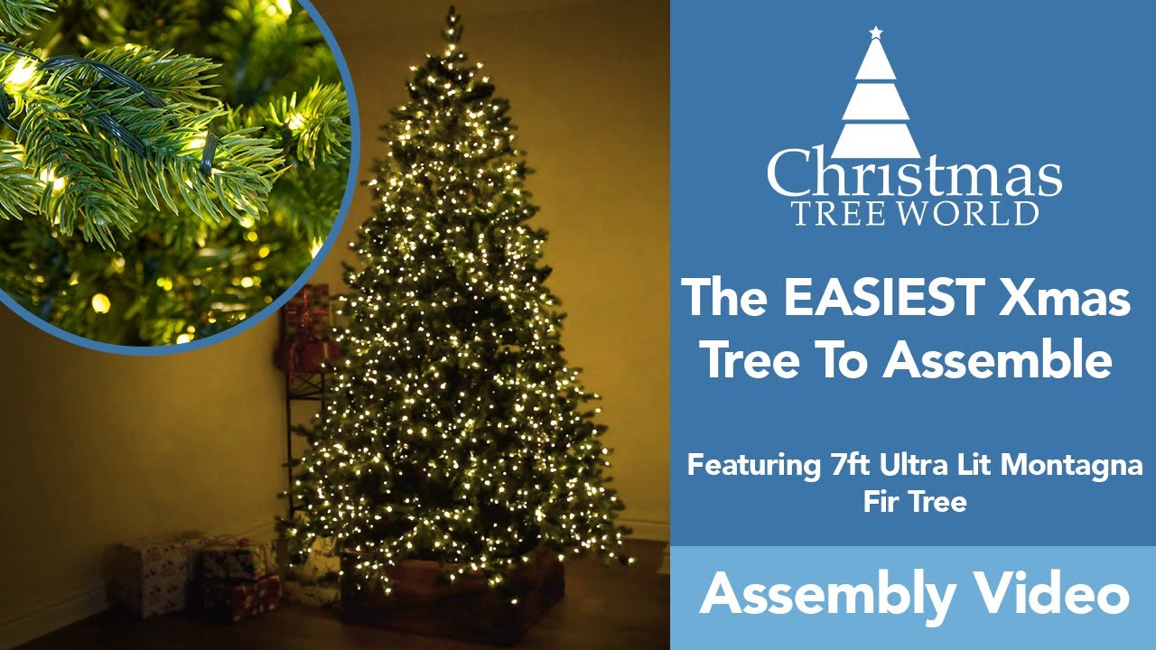 The EASIEST Xmas Tree To Assemble by Christmas Tree World