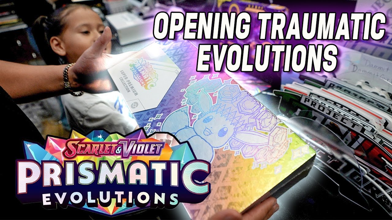 I Opened A Prismatic Evolutions SPC With My Daughter