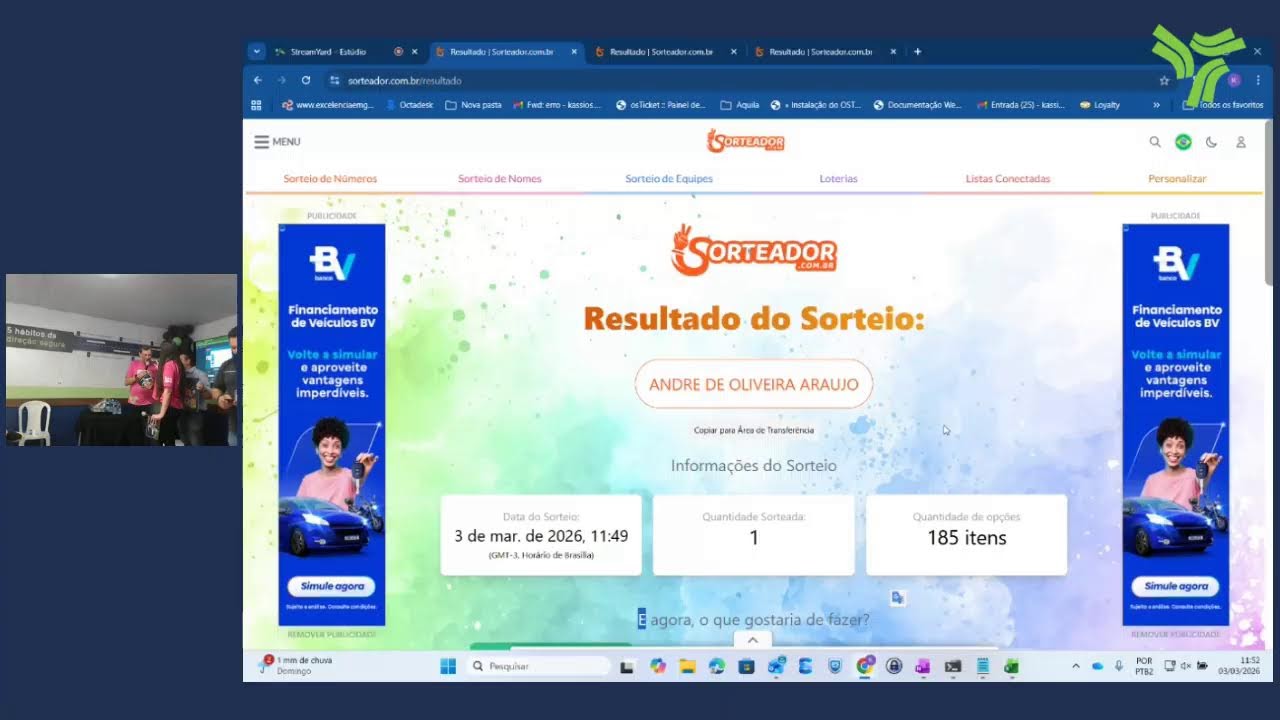 Dia da Segurança + Ouro da Estrada