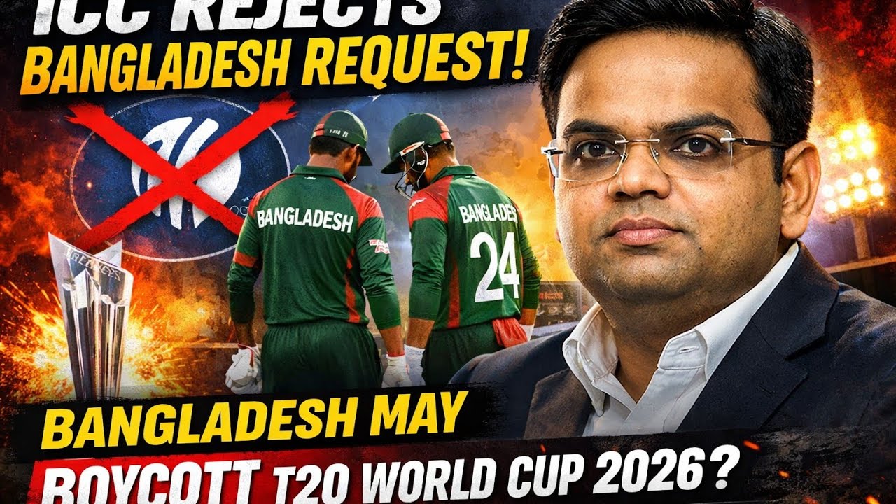 Breaking News: ICC Denies Bangladesh | T20 World Cup 2026 Under Threat