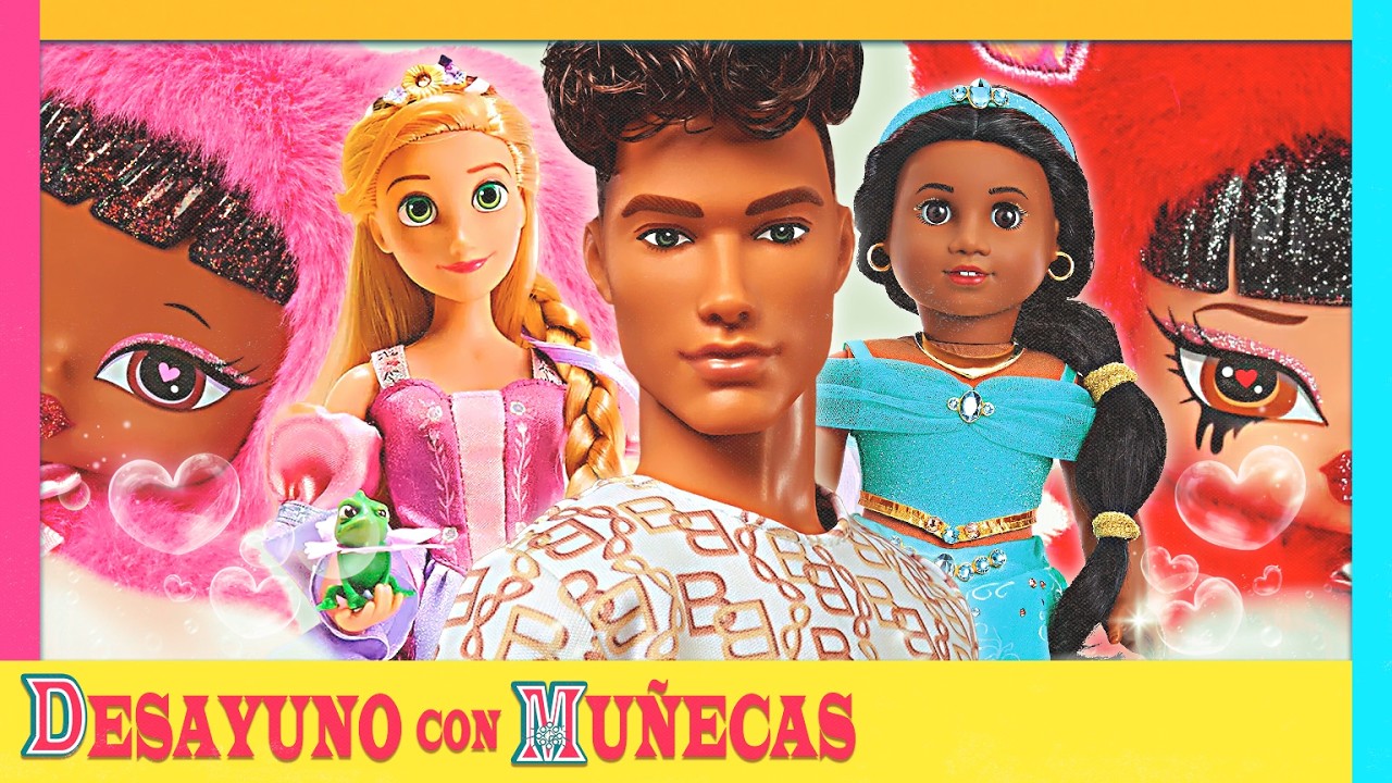 NOVEDADES BARBIE, BRATZ, DISNEY Y AMERICAN ☆ GIRL 💎 Desayuno & Muñecas #008