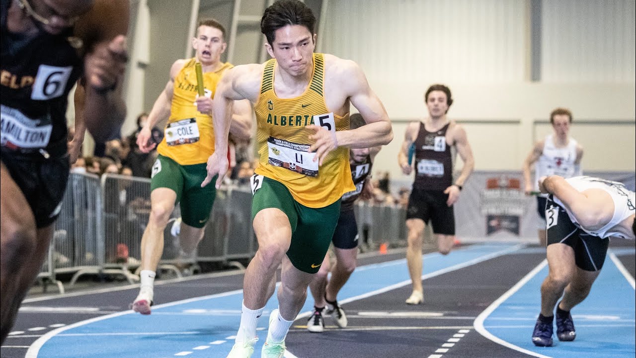 2022 Usports Mens 4x200m Final