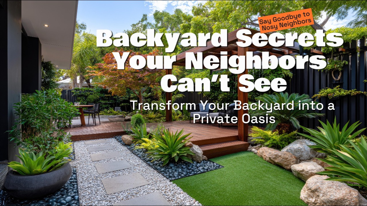 Creative Backyard Privacy Ideas 🌿 Genius Landscape Design Hacks for Instant Privacy