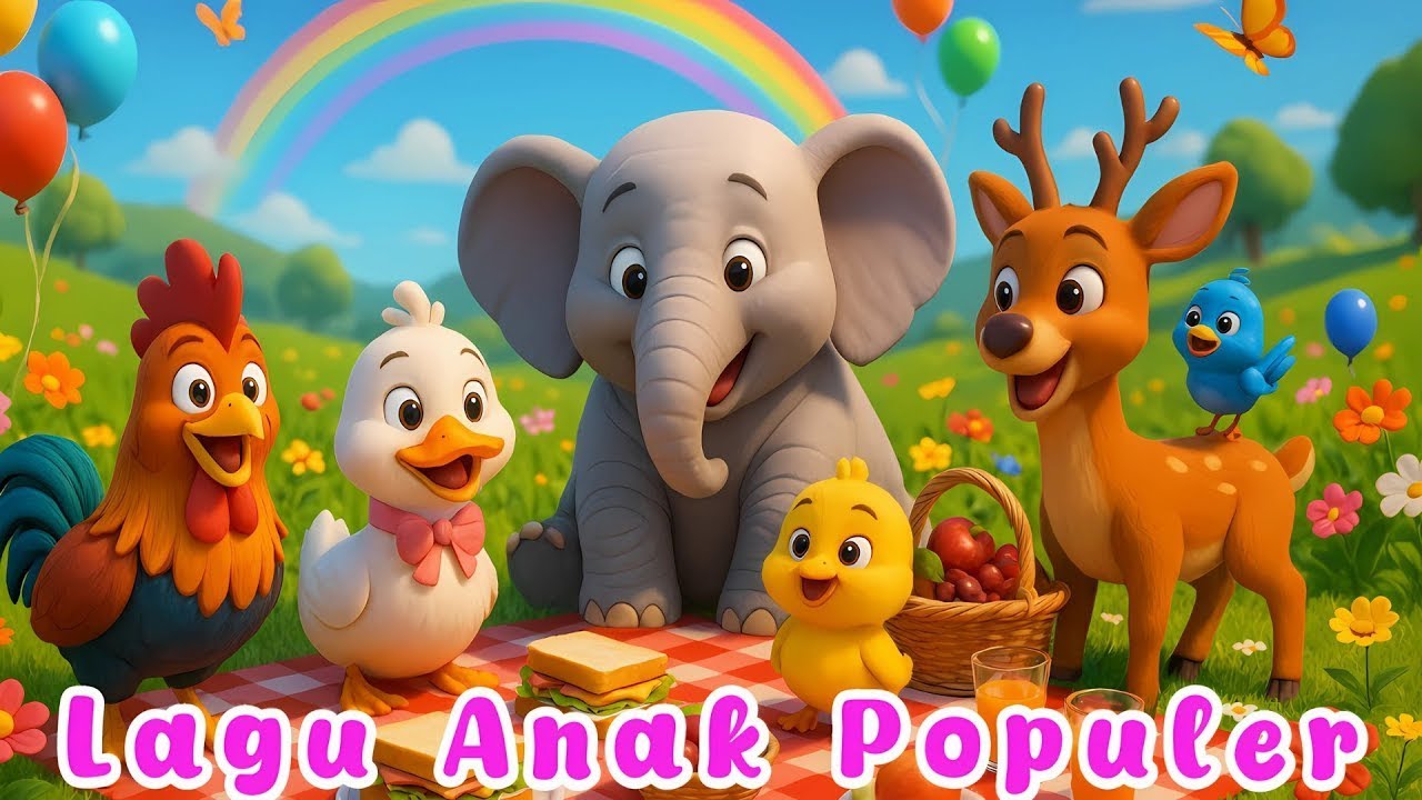 SUARA HEWAN | ANAK AYAM PIYIK PIYIK | 5 BEBEK KECIL BERMAIN | CIT CIT CUIT | KIKI KIDS