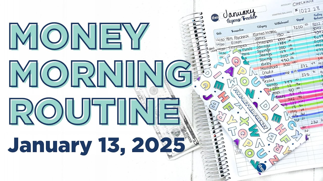Money Morning Routine | Saving Cash For My Savings Challenges