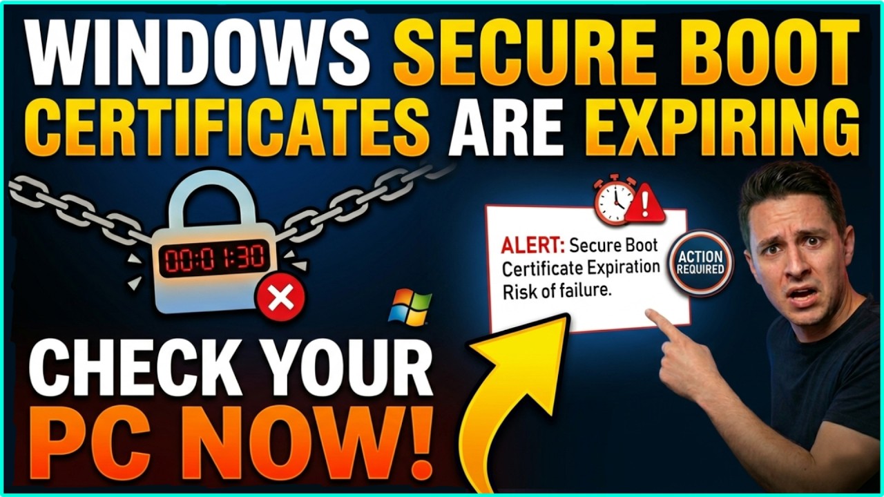 Windows Secure Boot Certificates Are Expiring &ndash; Check Your PC NOW