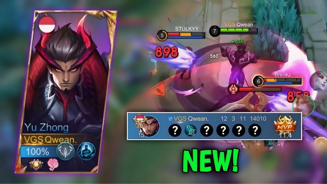 TIPS & TRICK JAGO YU ZHONG DI PATCH TERBARU! + ITEM SKY PIERCER! - Mobile Legend