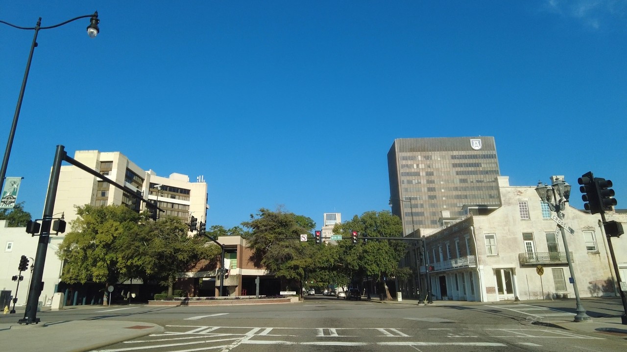 Augusta, Georgia - [4K] Downtown Tour