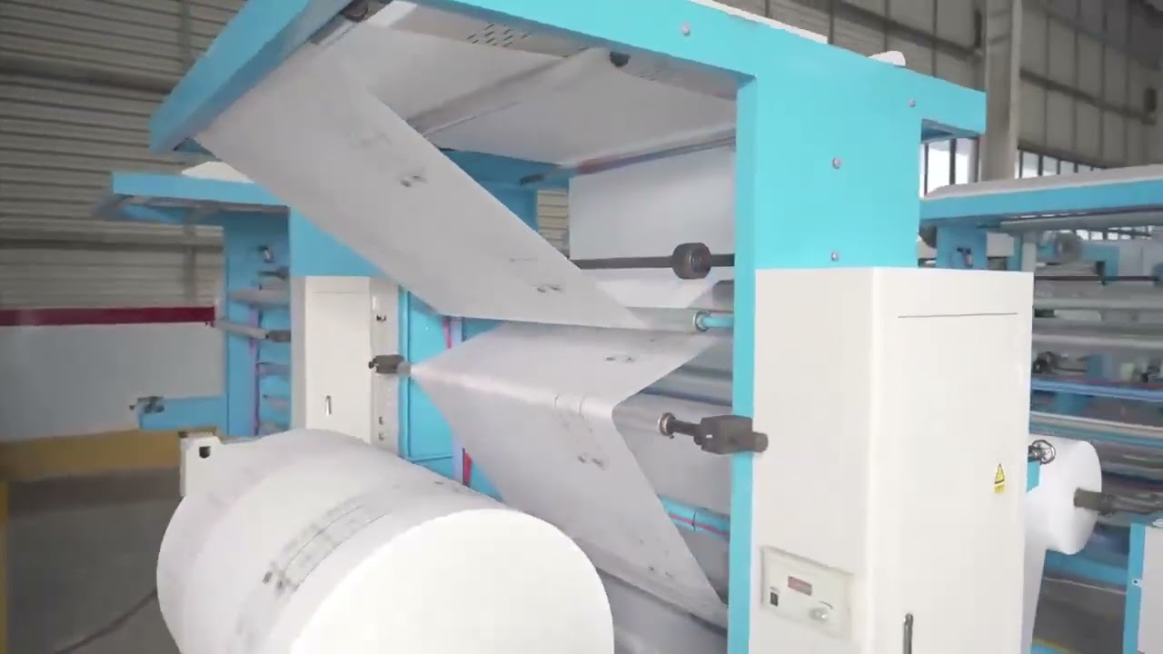 Auto Roll to Roll Non-woven Fabric screen printing machine（single color）