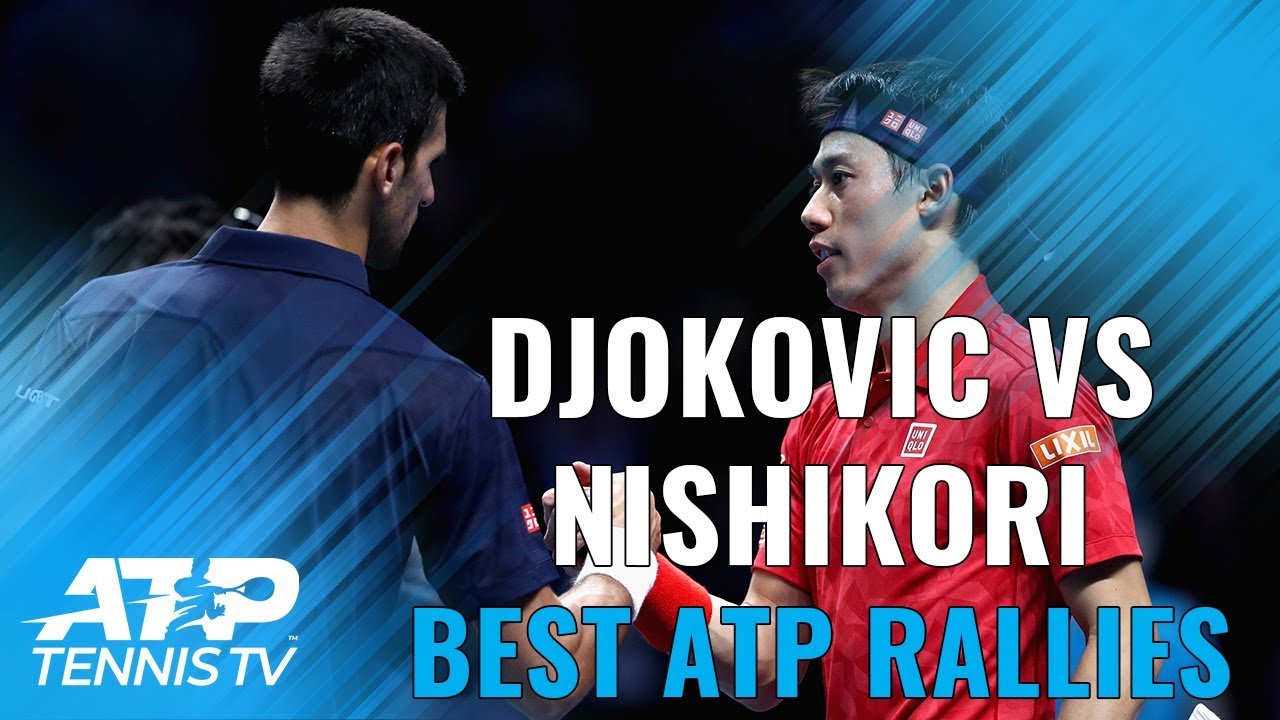 Novak Djokovic vs Kei Nishikori: Best ATP Shots and Rallies