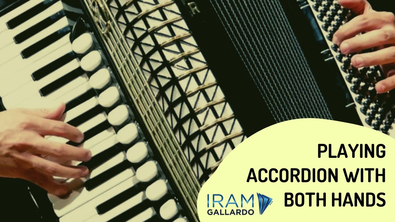Learning accordion. Lesson 4 - Playing with both hands
