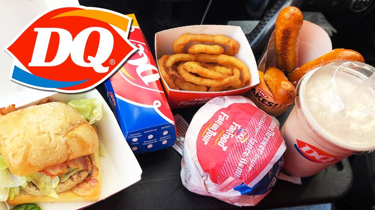 MUKBANG 먹방 | 🍦💋 Dairy Queen Feast at 60 Year Old DQ 🍦💋