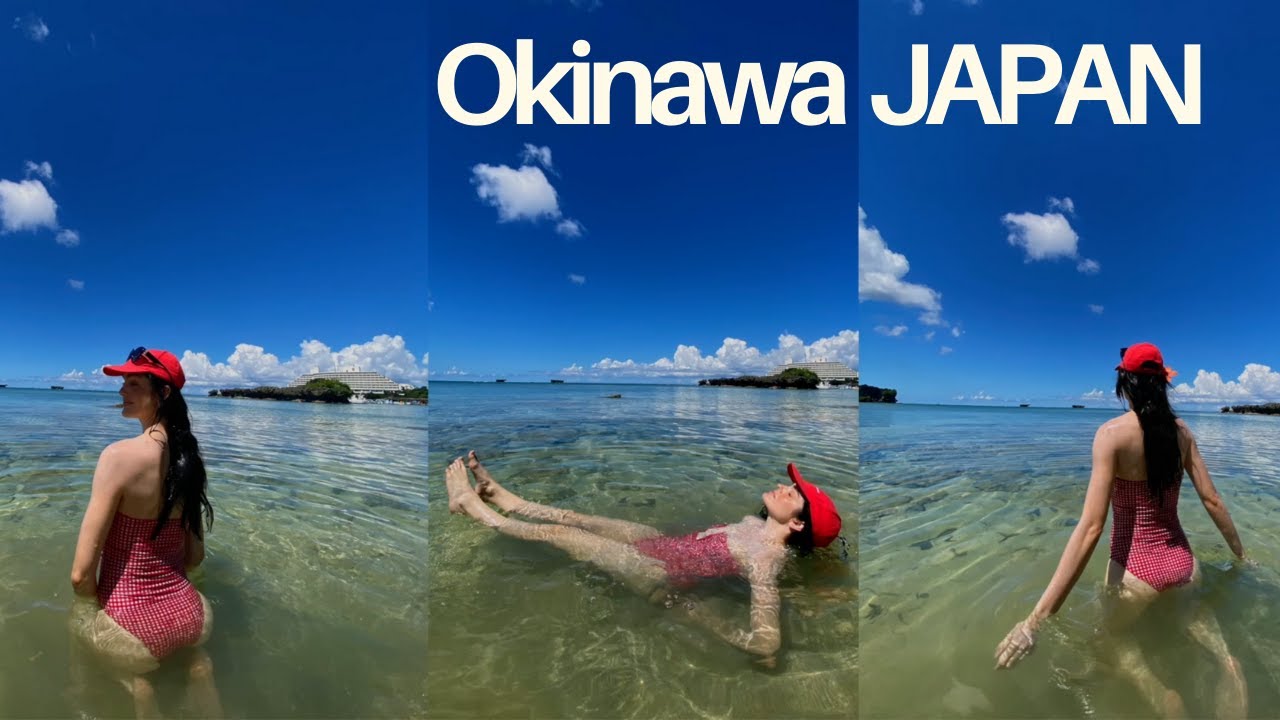 Japan has some of the best beaches | Okinawa Vlog | First time driving internationally