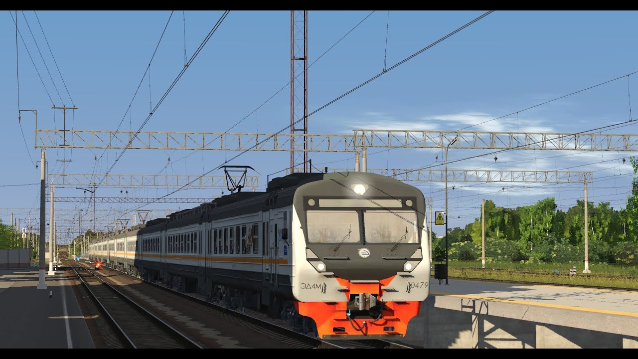 TRAINZ 19 | Курский вокзал - Серпухов.