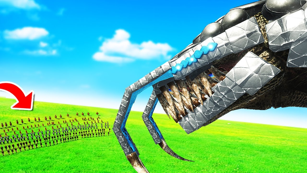 YES! New UNIQUE Dragon! 9 Creatures in 1! - Animal Revolt Battle Simulator ARBS