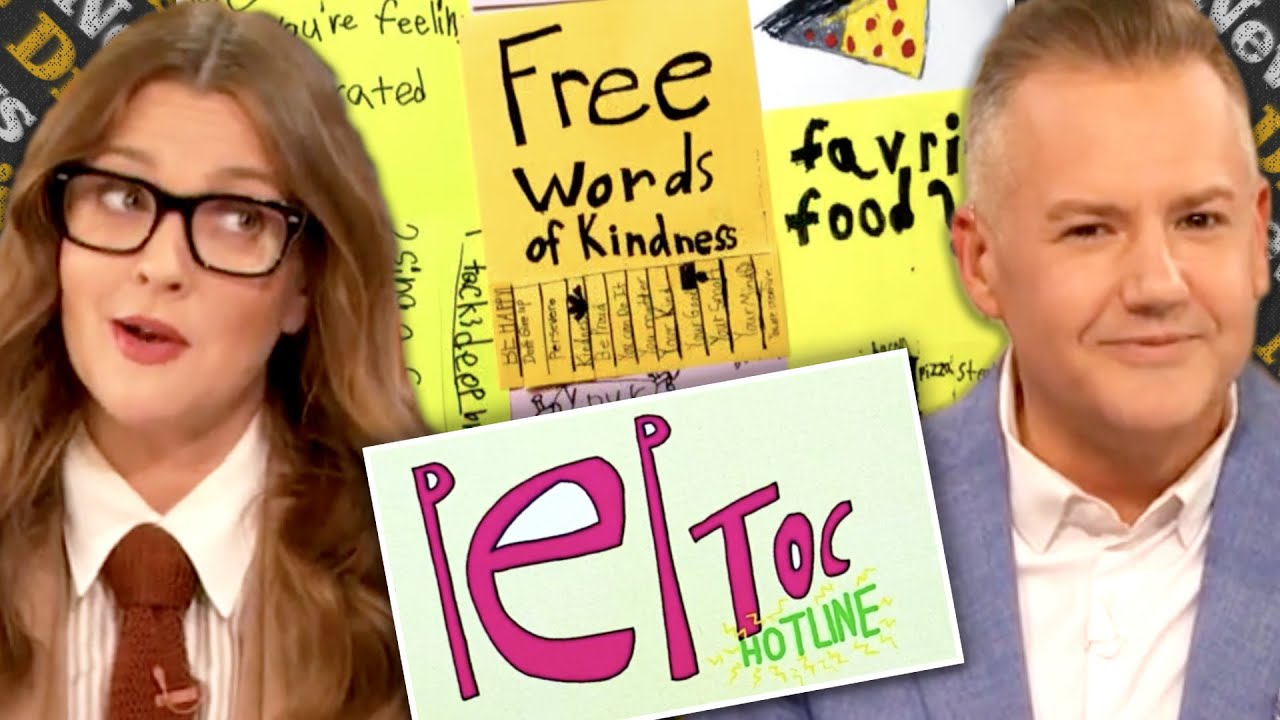 Need a Pick-Me-Up? Peptoc Hotline Delivers Inspiration from Kindergartners  | Drew's News