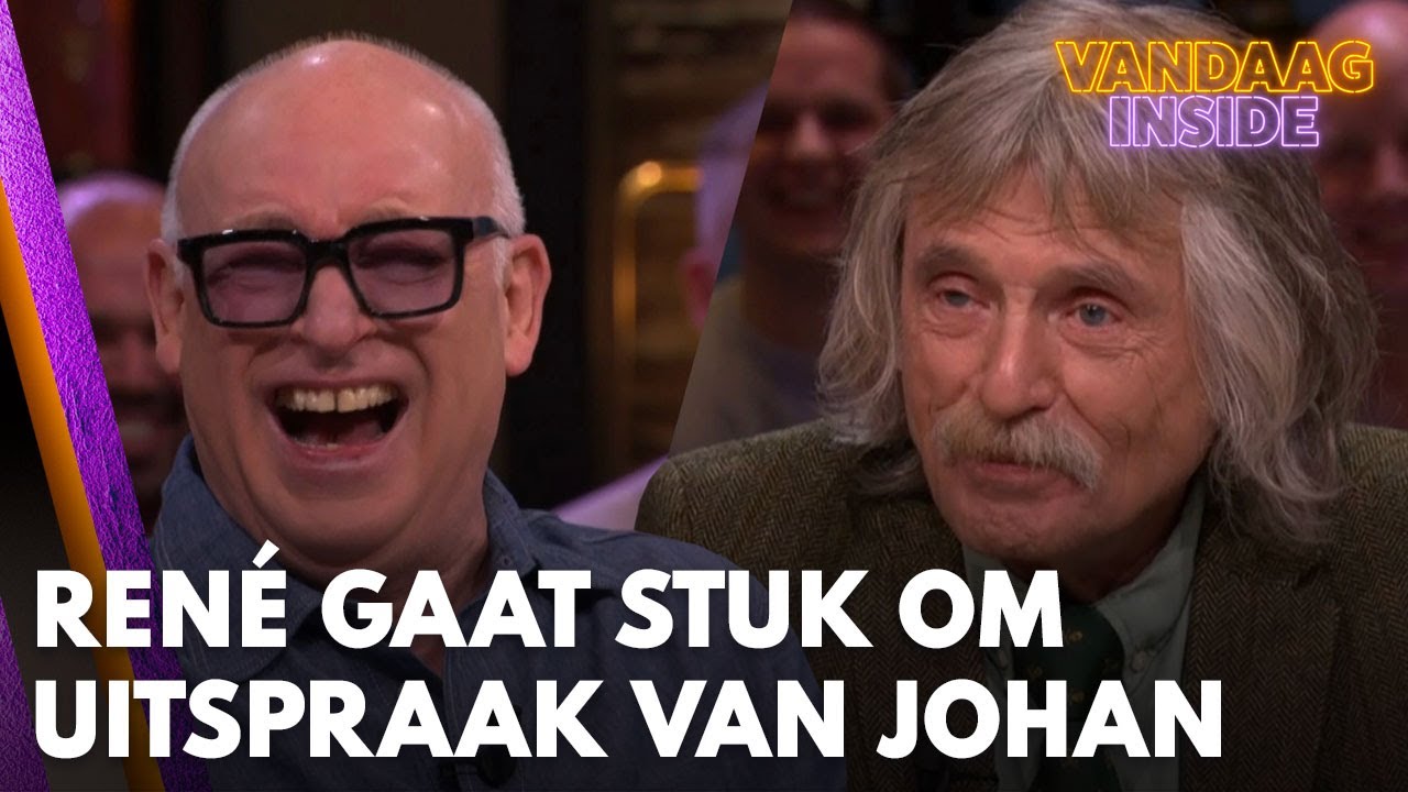 René gaat helemaal stuk om uitspraak Johan over Caroline van der Plas | VANDAAG INSIDE