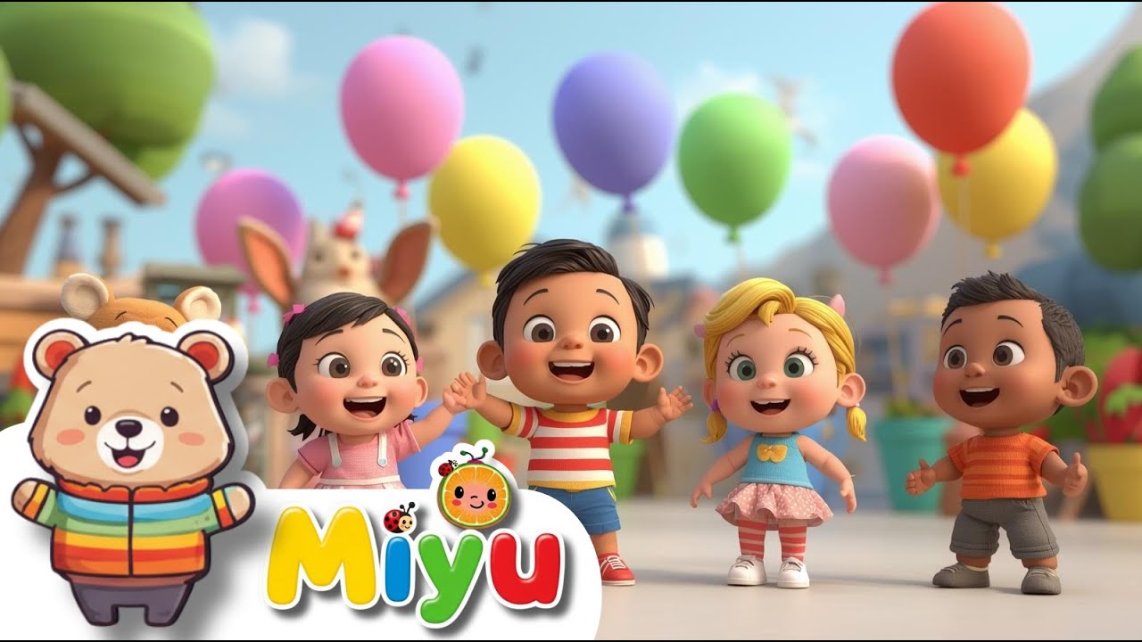 🌈 Leer Alles met Miyu Kinderliedjes: Handen Wassen, Kleuren, Dieren & Vrolijke Apen! 🎶👶