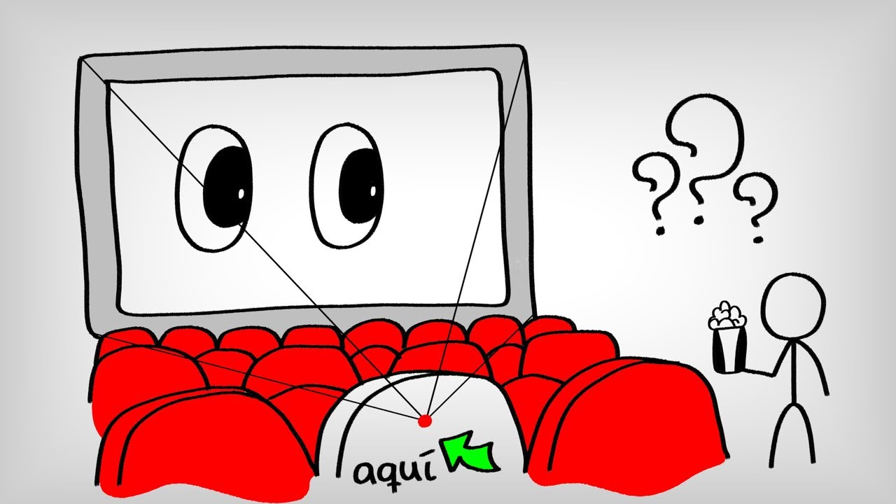 ¿Cuál es REALMENTE el MEJOR ASIENTO del cine? | óPTICA GEOMéTRICA