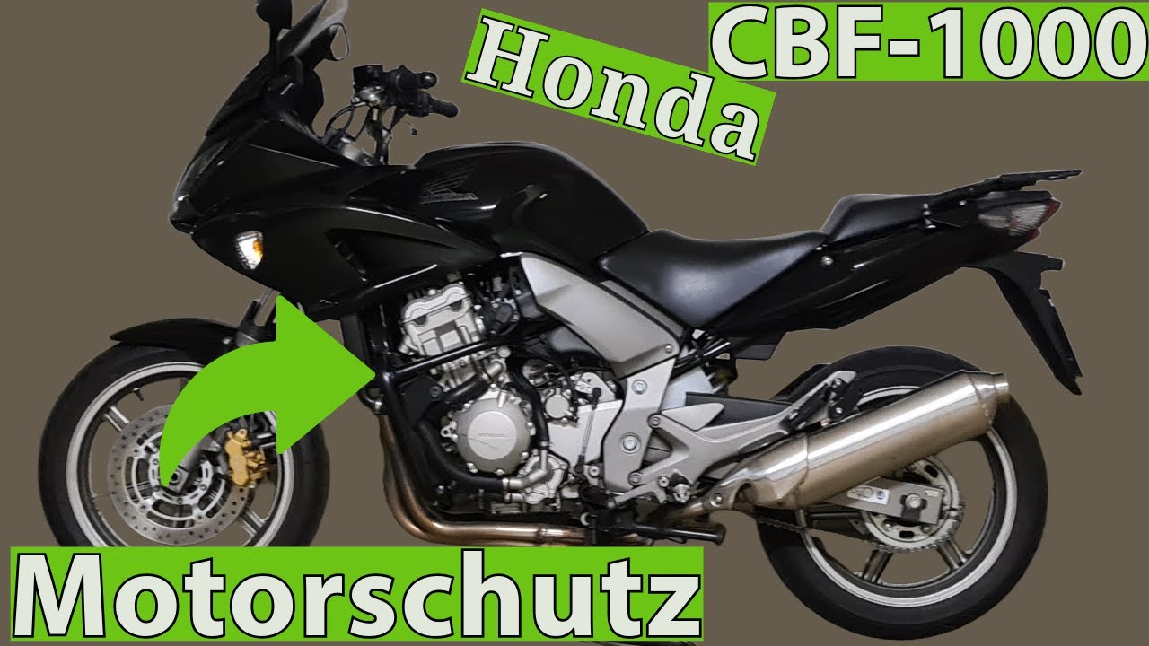 Honda CBF-1000 (SC58) - Motorschutz montieren