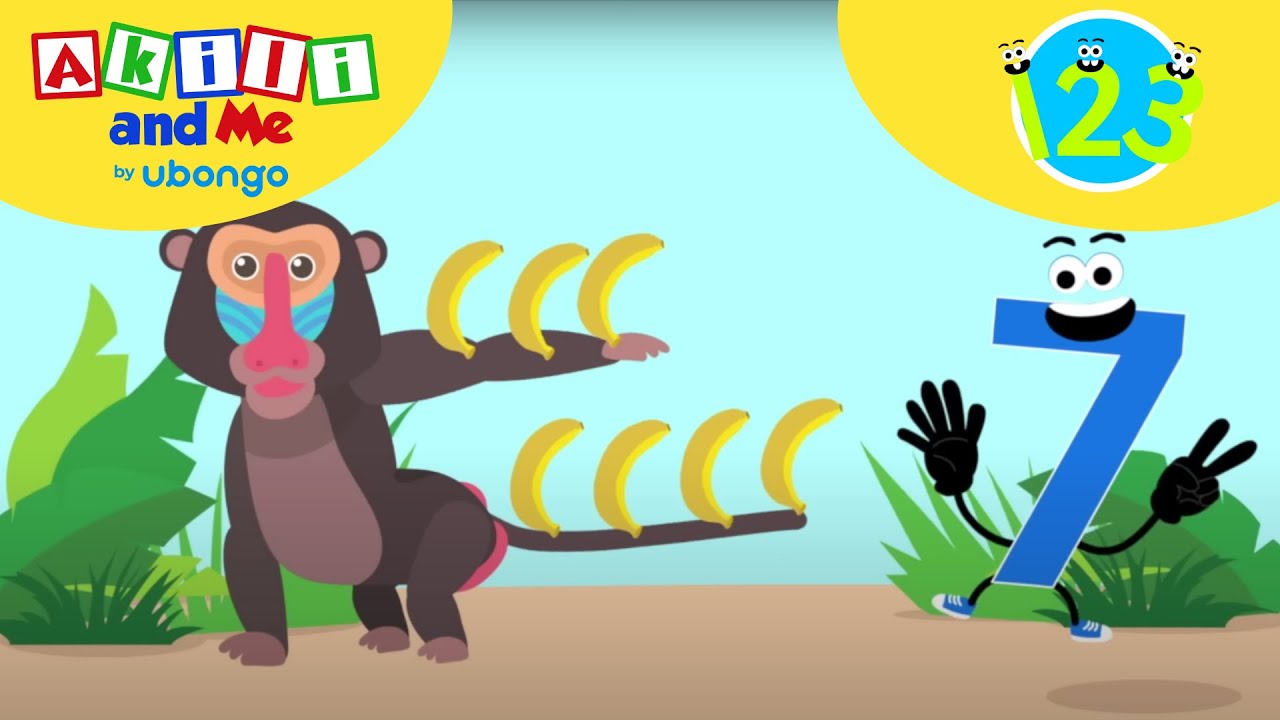 NAMBA 7: Hesabu Nasi! | Jifunze kuhesabu na Akili | Katuni za Elimu kwa Watoto