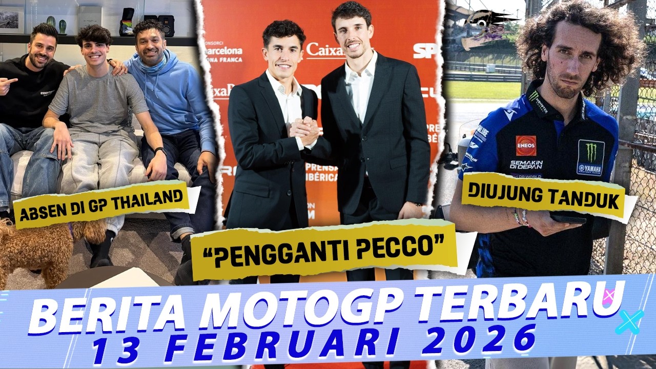 Marquez Ingin Bagnaia Diganti Adiknya😱Masa Depan Rins Diujung Tanduk😔Aldeguer Absen di GP Thailand
