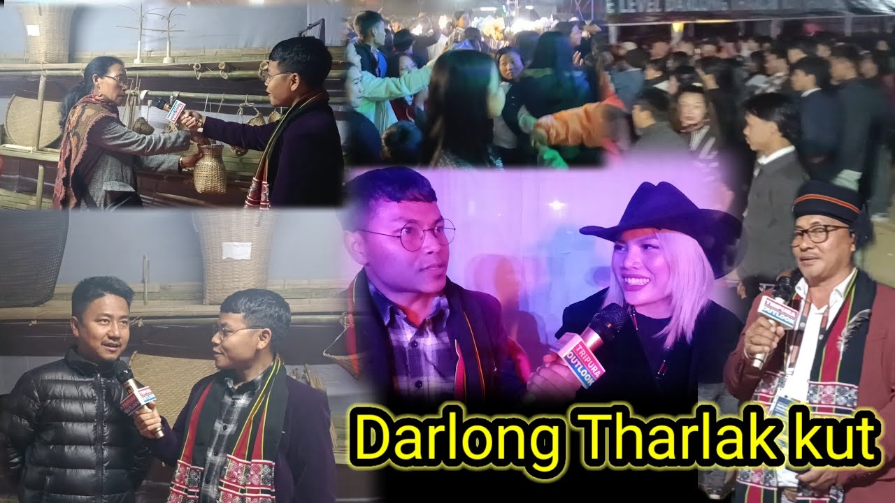 Darlong Tharlak kut festival 2026.@TRIPURAOUTLOOK 