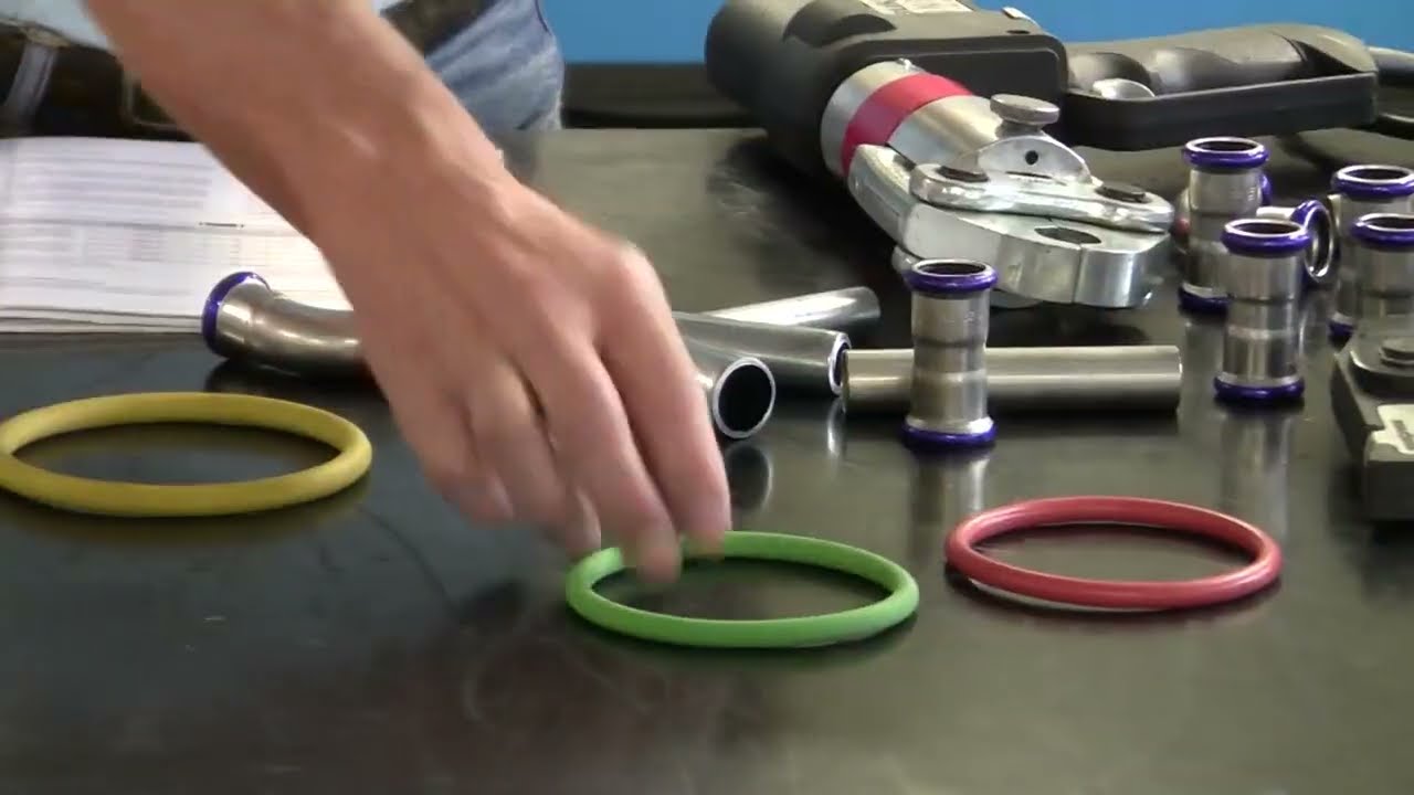 Solar thermal systems made with pressfitting