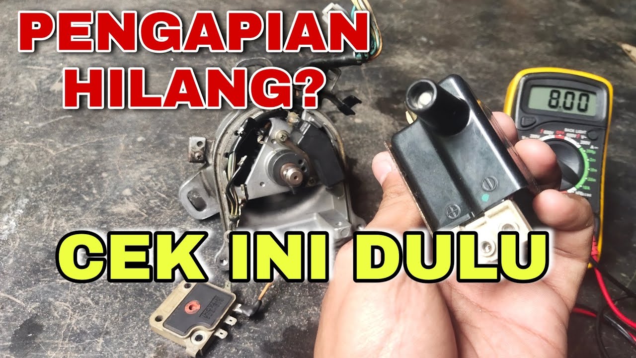 Cek Koil dan Delco Honda Genio Accord Cielo Maestro Dengan Alat Sederhana. Pengapian Hilang