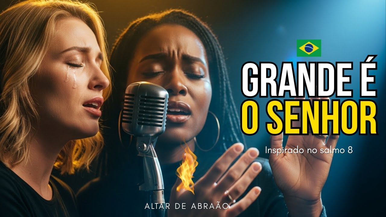 Grande É o Senhor | Música Gospel | Altar de Abraão 🔥