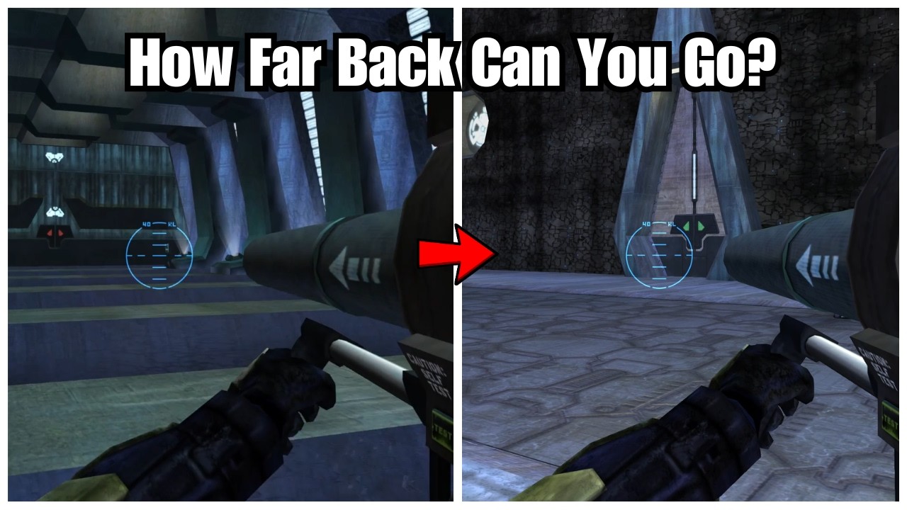 How Far Back Can You Go from the End of Halo CE Missions?