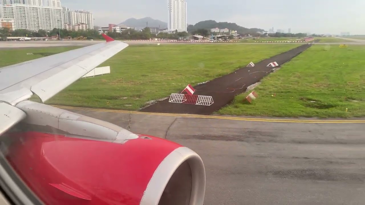 [24/5/2025] AirAsia - Airbus A320-216 Takeoff at Penang International Airport
