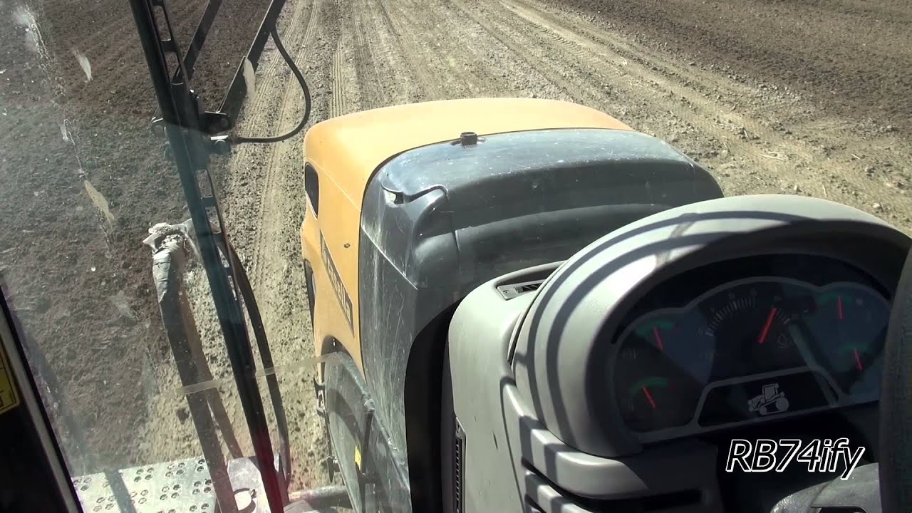 CHALLENGER MT765B & MASCHIO Aquila Rapido - Power Harrowing Rice Fields 2015