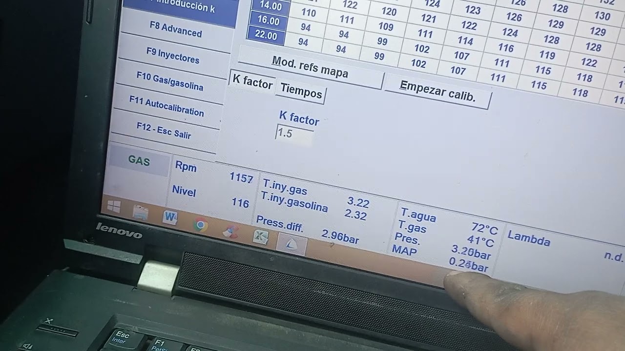 LANDIRENZO regulación o calibración de gas con correctores PARA QUE TE RINDA MAS!!!MEJOR RENDIMIENTO