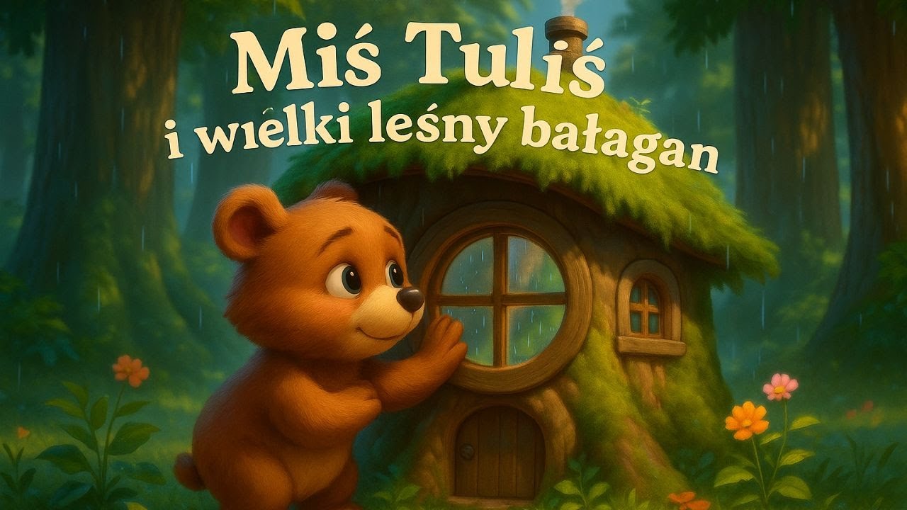 Miś Tuliś i wielki leśny bałagan | Bajka o sprzątaniu i dobrej zabawie | Audiobook dla dzieci