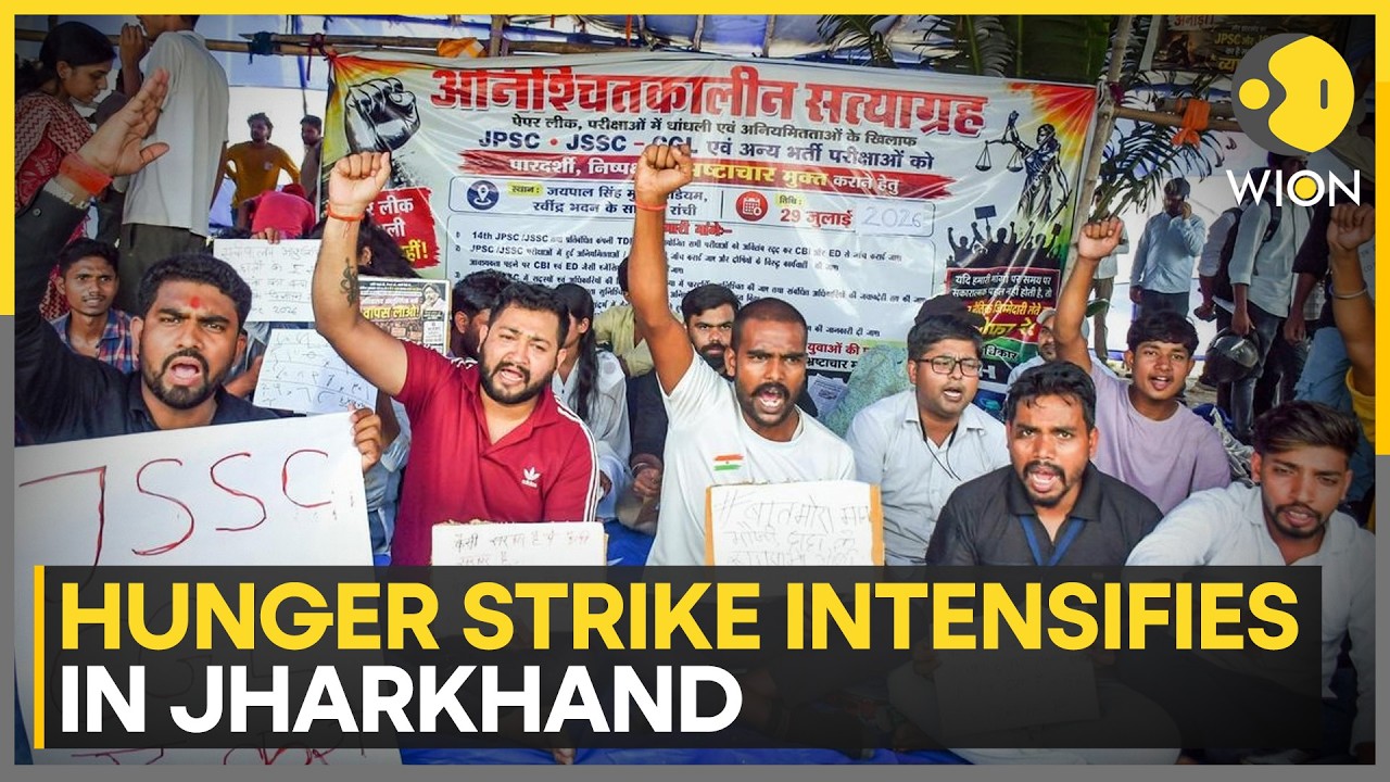 Jharkhand Student Protest Intensifies | Youth Demand Fair Recruitment Exams & Public Talks