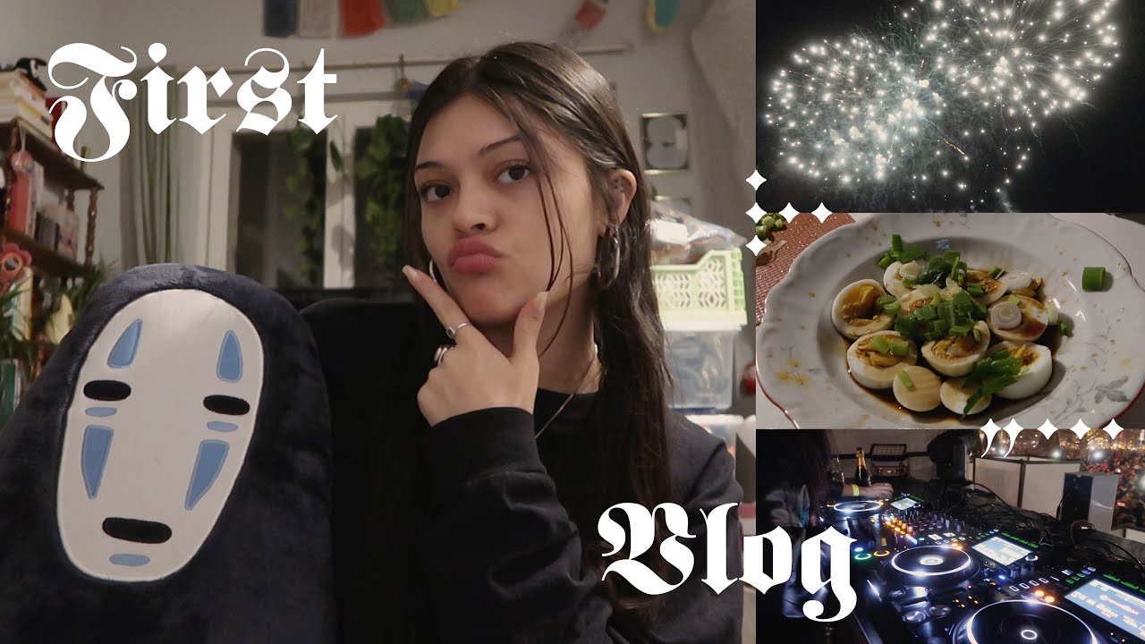 First Vlog [FR/ENG SUB] - Last week of 2022 (xmas, new year, getting out of a slump, dj)