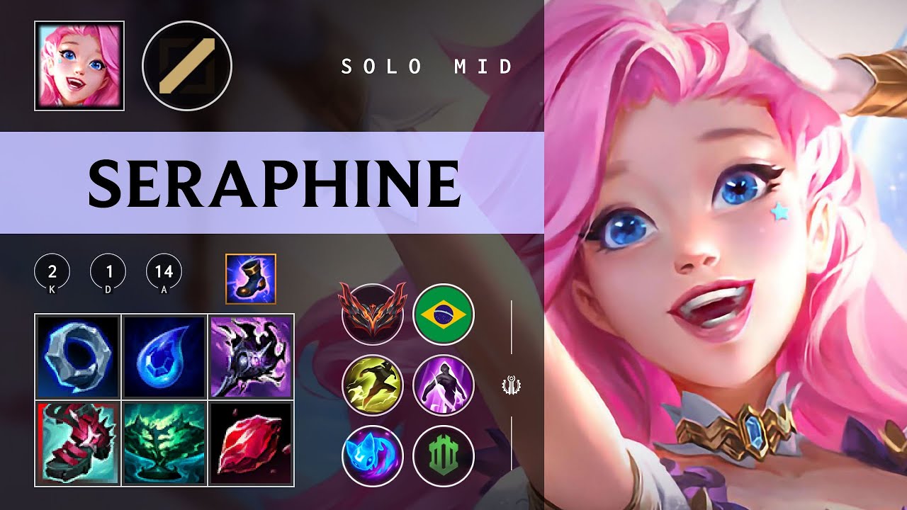 Seraphine Mid vs Viktor - BR Grandmaster Patch 26.01