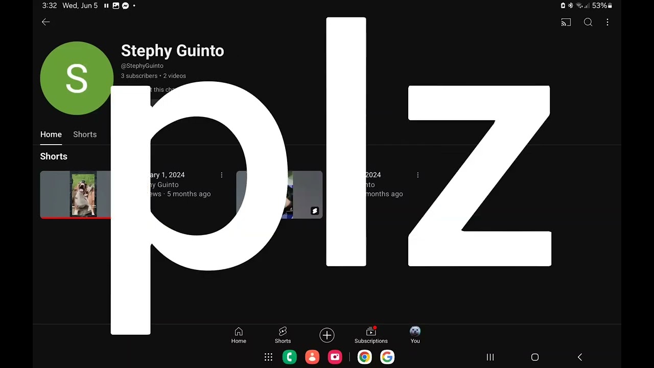please go subscribe to @stephy guinto