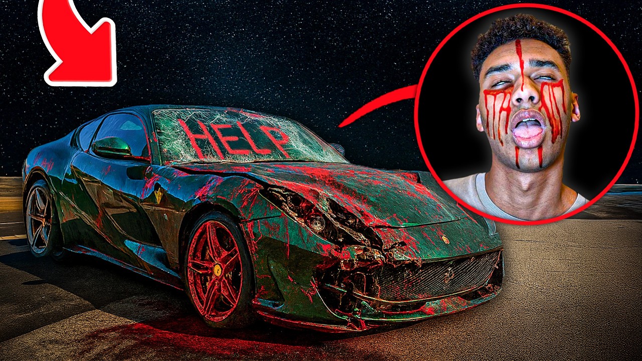 АВАРИЯ в ПРОКЛЯТОЙ FERRARI НОЧЬЮ ЗАКОНЧИЛАСЬ ПЛОХО… помогите