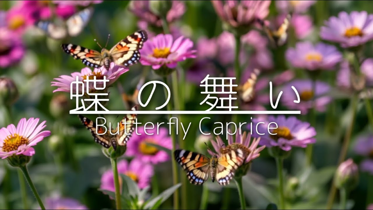蝶の舞い-Butterfly Caprice【ピアノオリジナル作品】