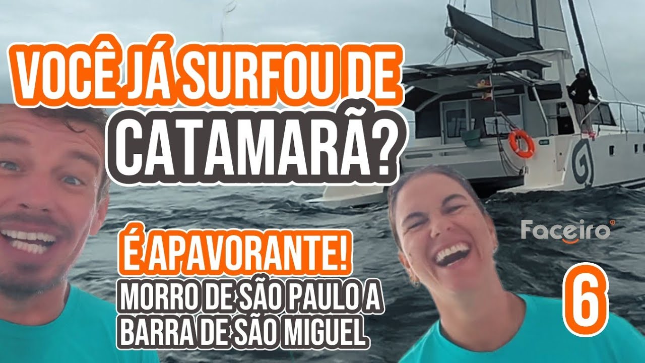 6 | Entrar na Barra Surfando não era o esperado nessa travessia Morro de SP- Barra de São Miguel