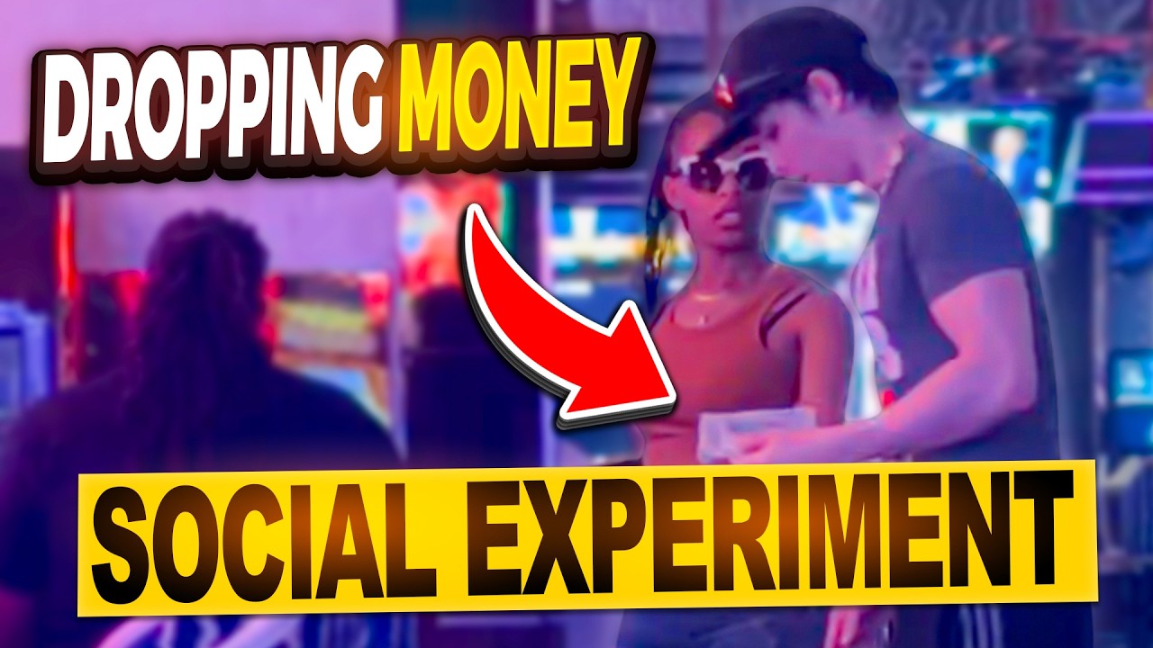 Dropping Money In Vegas Honesty Test (Social Experiment)