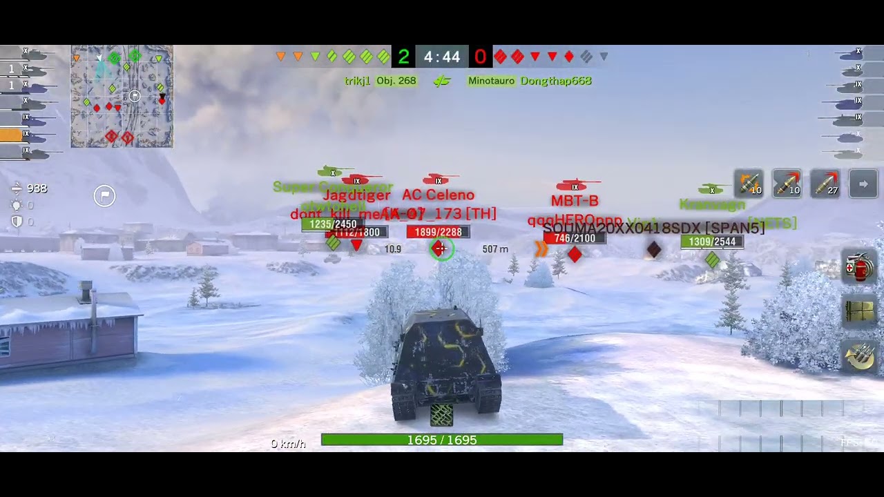 【親友とコラボHo-Ri2小隊】 鳴かぬなら泣くまで待とう戦車道#worldoftanksblitz #wotb 
